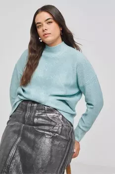 Джемпер с пайетками Simply Be, синий