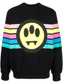 Джемпер с принтом BARROW, черный