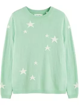 Джемпер с принтом Chinti & Parker, зеленый