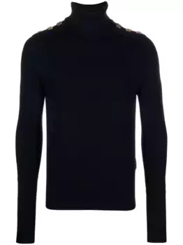 Джемпер с пуговицами BALMAIN, синий