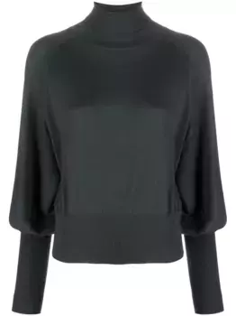 Джемпер с рукавами бишоп Fabiana Filippi, серый