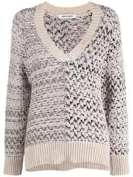 Джемпер с V-образным вырезом Henrik Vibskov, черный