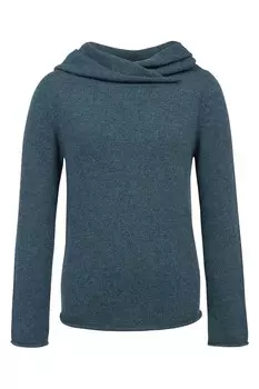 Джемпер с воротником стойкой Celtic & Co., синий