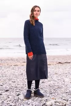 Джемпер с воротником стойкой «донегал» Celtic & Co., синий