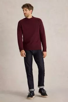 Джемпер с воротником стойкой из овечьей шерсти White Stuff, фиолетовый