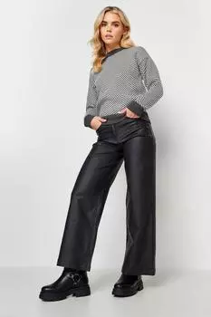 Джемпер с воротником-воронкой для миниатюрных размеров PixieGirl, черный