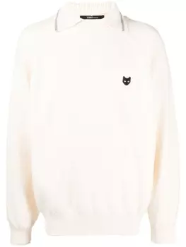 Джемпер с воротником ZZERO BY SONGZIO, бежевый