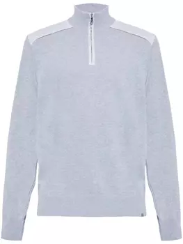 Джемпер с вставками Paul & Shark, серый