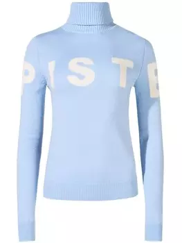 Джемпер с вышитым логотипом Perfect Moment, синий