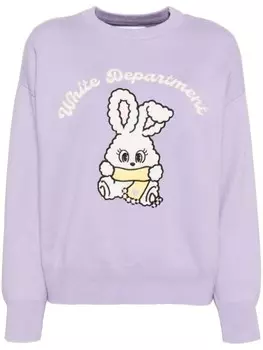 Джемпер с вышивкой CHOCOOLATE, фиолетовый