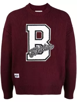 Джемпер с вышивкой CHOCOOLATE, красный