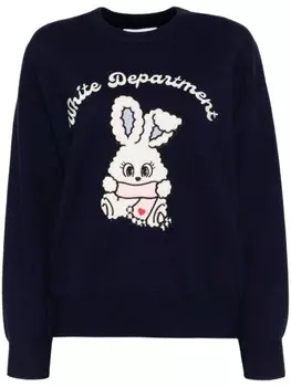 Джемпер с вышивкой CHOCOOLATE, синий