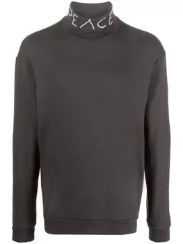 Джемпер с вышивкой KAPITAL, коричневый