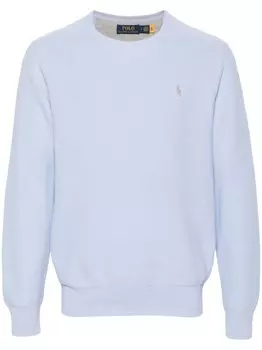 Джемпер с вышивкой Polo Pony Polo Ralph Lauren, синий