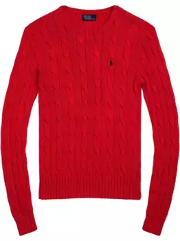 Джемпер с вышивкой Polo Pony POLO RALPH LAUREN, красный