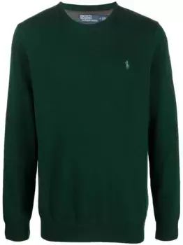 Джемпер с вышивкой Polo Pony POLO RALPH LAUREN, зеленый