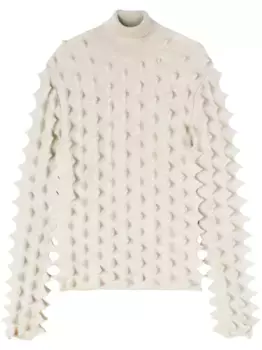 Джемпер с высоким воротником AMBUSH, нейтральный