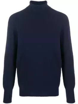 Джемпер с высоким воротником Drumohr, синий