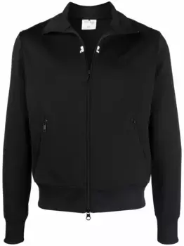 Джемпер с высоким воротником и логотипом Courrges, черный