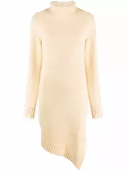 Джемпер с высоким воротником JIL SANDER, желтый