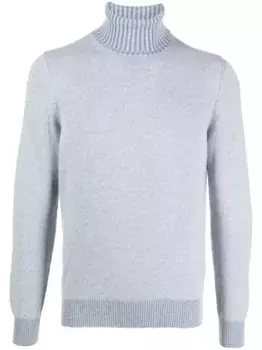 Джемпер с высоким воротником Malo, синий