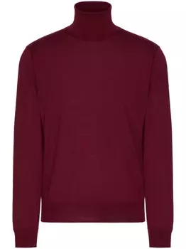 Джемпер с высоким воротником Valentino Garavani, красный