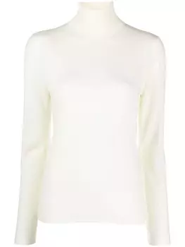 Джемпер с высоким воротником Zanone, желтый