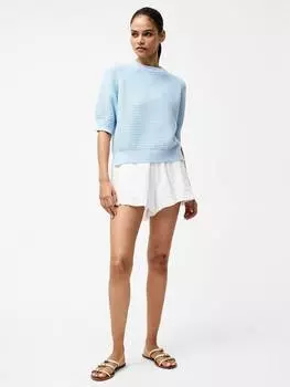 Джемпер с высоким воротом и коротким рукавом lily lily French Connection, цвет Sky Blue