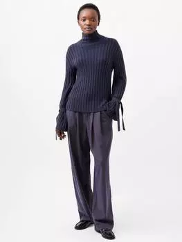 Джемпер с завязками на рукавах babysoft French Connection, цвет Marine