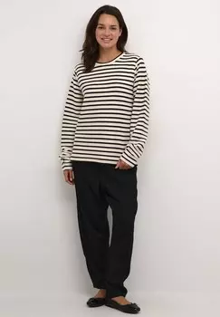 Джемпер SABINE LONG SLEEVES CREW NECK Kaffe, черный