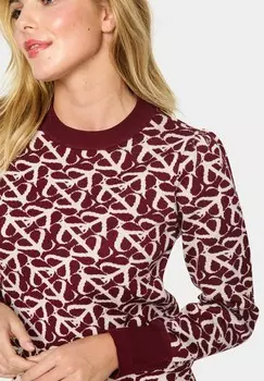 Джемпер Saint Tropez, бордовый