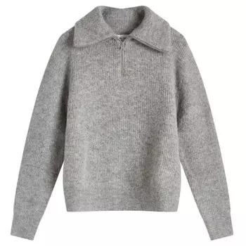 Джемпер Samsoe Samsoe Saanour Samse Samse, серый