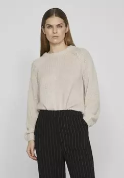 Джемпер SCHLEIFENVERZIERTER VILA, бежевый