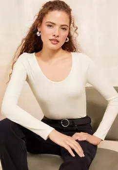 Джемпер SCOOP NECK Friends Like These, белый