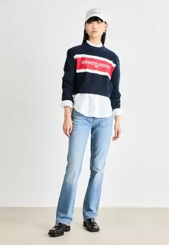 Джемпер SCRIPT Tommy Jeans, темно-синий