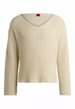 Джемпер SCUBED HUGO, бежевый