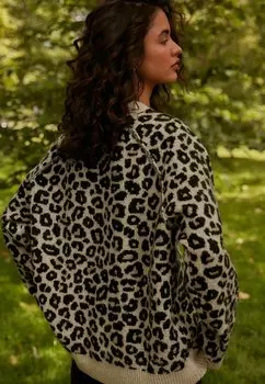 Джемпер SEAM DETAIL CREW NECK PETITE Next, бежевый