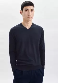 Джемпер Seidensticker, темно-синий