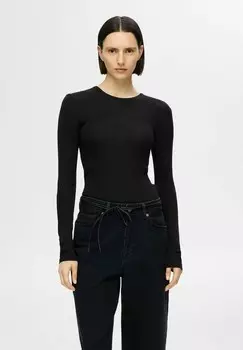 Джемпер Selected Femme, черный