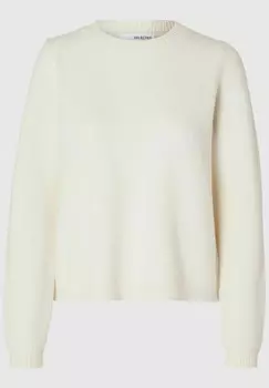 Джемпер Selected Femme, кремовый