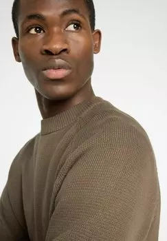 Джемпер Selected Homme, коричневый