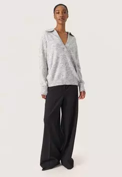 Джемпер SELTA Soaked in Luxury, серый