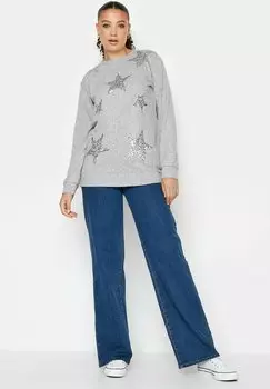 Джемпер SEQUIN STAR Long Tall Sally, серый