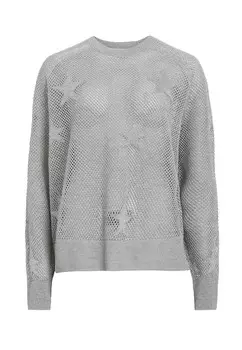 Джемпер SERAPH AllSaints, серебристый