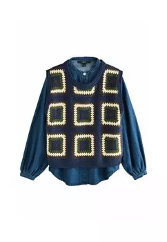 Джемпер SET Next, синий