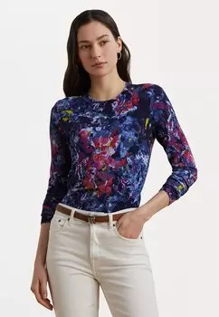 Джемпер SHAVONNE LONG SLEEVE Lauren Ralph Lauren Petite, синий