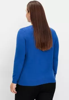 Джемпер Sheego, синий