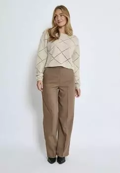 Джемпер SHELBY POINTELLE Desires, светло-коричневый