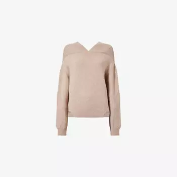 Джемпер шерстяной Victoria Beckham, желтый