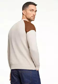 Джемпер SHOULDER PATCH Lindbergh, молочный